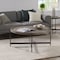 Alaterre Furniture Brookline 3-Piece Living Room Set with 42" Round Coffee Table and Two 20" End Tables AWBL181842CC - alternate 3